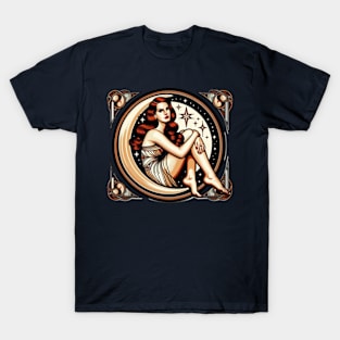 Lana Del Rey - Deco Moon Night T-Shirt